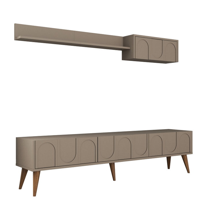 Hanah Home Lyon 2 - Atlas, Walnut Hanah Home Lyon 2 - Atlas, Walnut